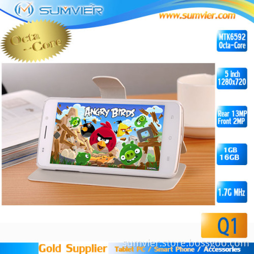 5"Qhd Quad Core 1g+4G Memory GSM/WCDMA Android 4.2 Smart Bluetooth Phone (Q1)